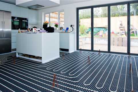 What is the most economic way to use underfloor heating?