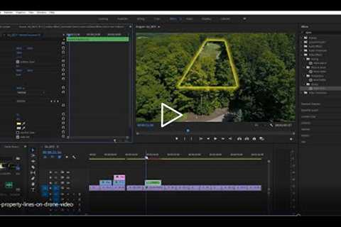 How to Add Property Lines to Aerial Drone Video