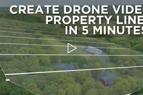 How To Make Property Lines For Your Drone Video