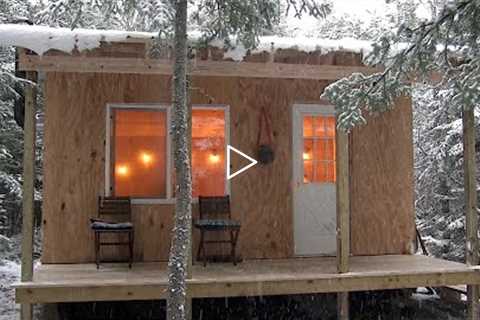 Off Grid Cabin In The Woods....Start to finish