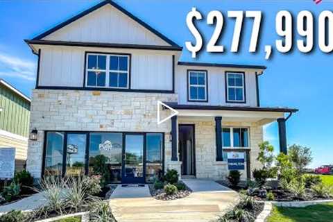 NEW AFFORDABLE Modern Luxury Homes In Texas For Sale | Starting $277,990+ | House Tour 2021