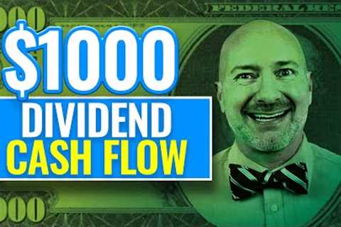 How to Invest $1,000 for Dividend Cash Flow | 7 Stock Portfolio