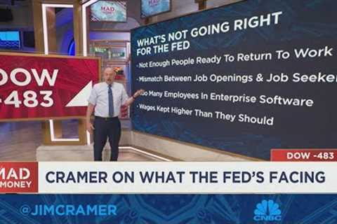 Jim Cramer explains why the Fed needs to keep hiking interest rates