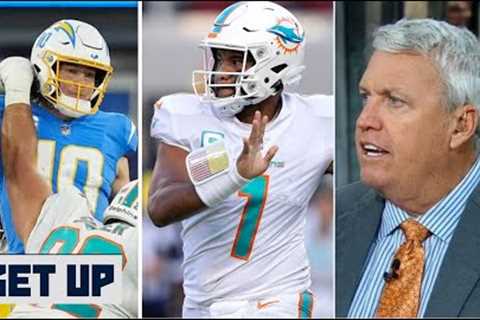 GET UP | The worst Dolphins in 60 years! Rex Ryan so disappointed in Tua after lossing Chargers Wk14