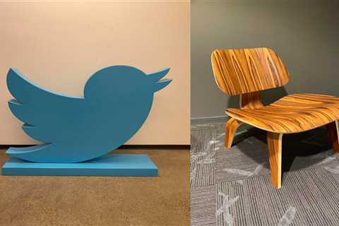 Twitter is Auctioning Off Its Office Furniture. And You Can Score an Eames Chair
