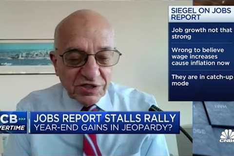 I did not regard today''s jobs report as hot, hot, hot, says Wharton''s Jeremy Siegel