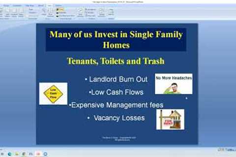 Multifamily Investing Event Live Webinar. Buying apartment buildings.