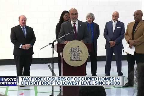 Tax foreclosures in Detroit down nearly 90 percent in two years