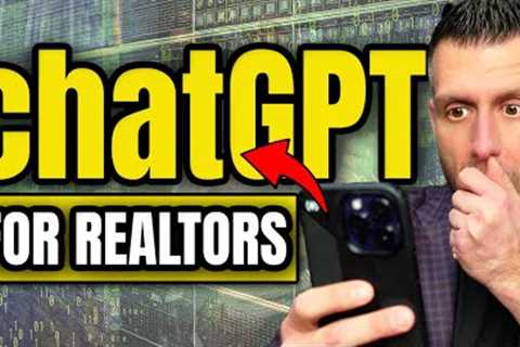 5 GENUIS ways real estate agents are using chatgpt