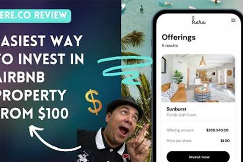 here.co real estate review: Investing in airbnb properties from $100
