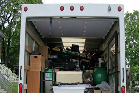What should you not pack in a moving truck?