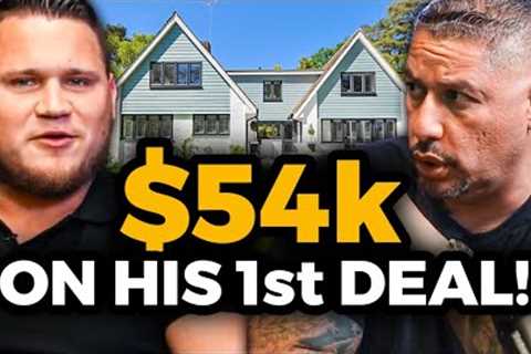 Beginner Made $54k On His 1st Wholesale Deal 🏠 (Real Estate Wholesaling)