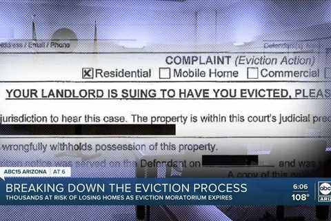 Thousands face danger of eviction as moratorium expires