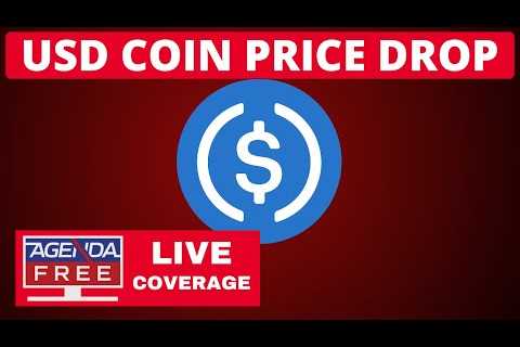 USDC Price Drop - LIVE Breaking News Coverage (USD Coin Depegs)