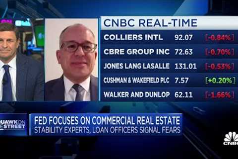 Investors must wait for Fed for price discovery in commercial real estate, says Colliers U.S. CEO