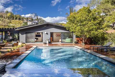 If You Need Us, We’ll Be Dreaming About the Pool at This $3.4M L.A. Midcentury