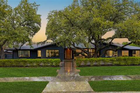 After a Top-Down Revamp, a Midcentury Ranch House Seeks $2M in Dallas