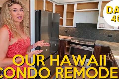 Remodel almost complete  Our HAWAII Condo Remodel Episode 6 - Mike Drutar Hawaii Real Estate