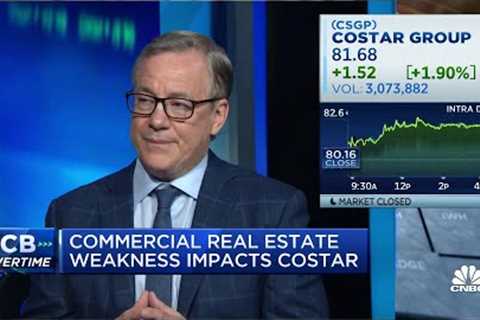 CoStar Group CEO on commercial REIT weakness, office vacancy and residential market