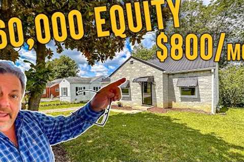 Secrets to BUYING a House for only $800/mo and get $60,000 in equity - in Real Estate