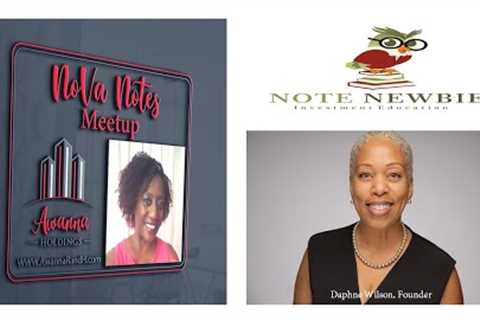 NoVa Notes Guest Daphne Wilson from Note Newbie Talks Notes