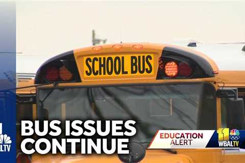 Contractor meets with officials amid school bus issues