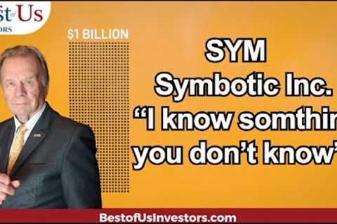 Know What You''re Buying Before You Buy A Stock Let''s Look At SYM
