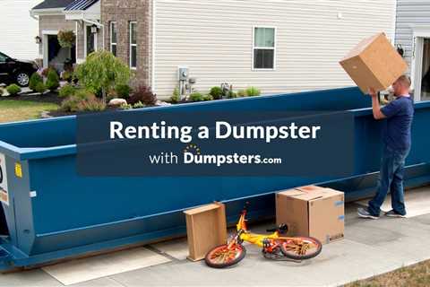 Renting a Dumpster with Dumpsters.com