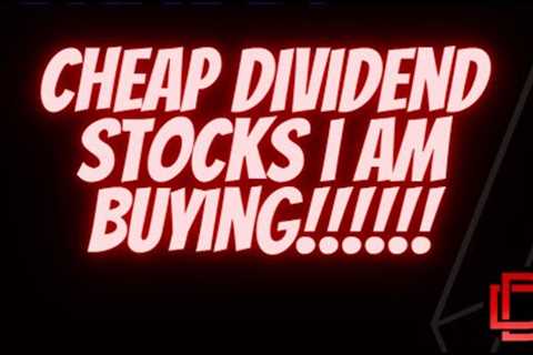 Three Cheap Stocks to Buy (High Yield Dividend Stocks) for Earning Passive Income!