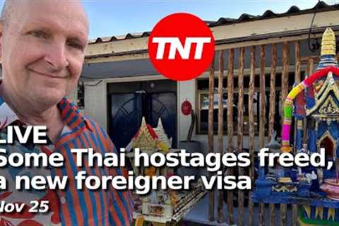 TNT LIVE from Turtle Beach - hostages released, new visa