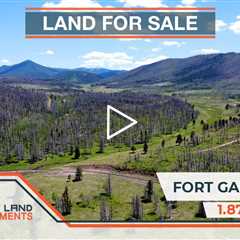 Beautiful Corner Lot, Mountain Views & Train Tracks In Forbes Park, Fort Garland CO