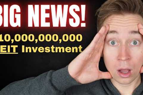 BIG NEWS! Huge REIT Investment by Blackstone