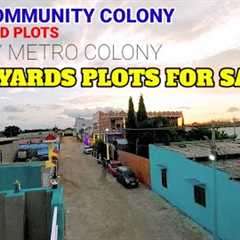 120 sqyard Registrated plot for sale jalpally metro colony hyderabad ||