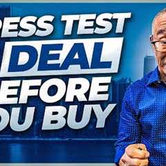 Stress Test Your Deal BEFORE You Buy