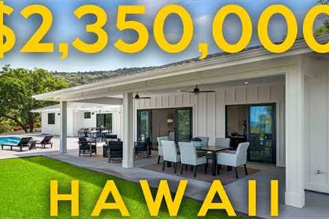 Tour This Luxurious Hawaiian Custom Home: Indoor-Outdoor Living at Its Finest!