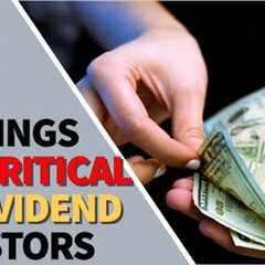 Why Earnings are CRITICAL to Dividend Investors