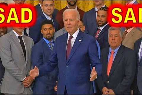 Joe Biden FAILS to Hold it Together Today in 3-Minute Speech With Texas Rangers...