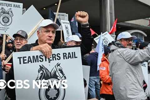 Why Canada''s 2 major freight railroads locked out workers