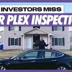 What MOST PEOPLE MISS! | What To Look For In An Investment Property | 4 Plex Walk Through