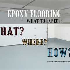 Epoxy Flooring - What to Know Before You Start an Epoxy Project