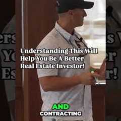Understanding This Will Help You Be A Better Real Estate Investor! #realestateinvestor #realestate