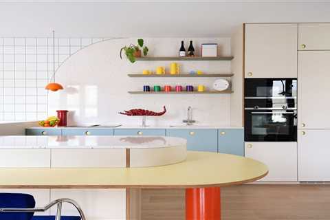Shades of the ’80s Energize a Family’s Barcelona Flat in the Best Way