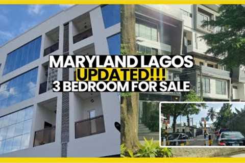 MARYLAND IKEJA LAGOS NIGERIA UPDATED  | SPACIOUS 3 BEDROOM APARTMEN FOR SALE | SHONIBARE ESTATE