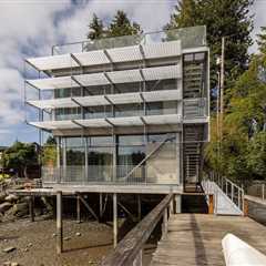 How They Pulled It Off: A House That Sits in—Yes, in—the Water