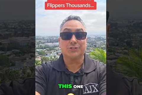 Flipping Houses: Avoid This Costly Mistake!
