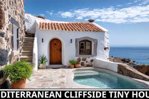 Tiny House on a Mediterranean Cliff | Dream Minimalist Design by the Sea