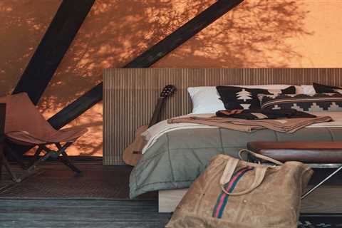 Nokken and Bjarke Ingels Group Go Glamping With a $22,500 Prefab Tent