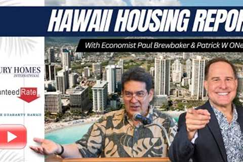 Hawaii Real Estate Report September 2025. Homes, Condos & Mortgage Rates w/ economist Paul..