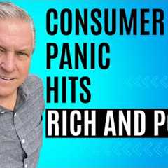 Consumer Panic Hits Rich and Poor