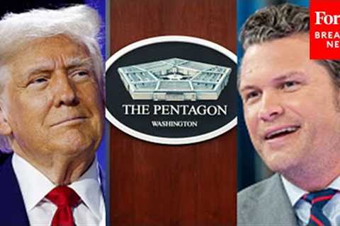 JUST IN; Pentagon Holds Press Briefing After Trump Picks Pete Hegseth As Defense Secretary